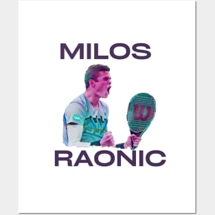 milos raonic Posters and Art